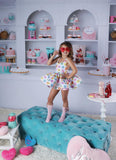 Cupcake Couture ~ Candy Hearts  ~ Reversible ~ Pre-Order