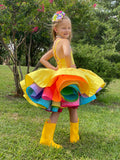 Cupcake Couture~ Rainbow Rio Maize and Cerise Reversible PRE-ORDER