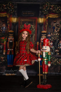 Timeless Vintage~ Nutcracker Baby - Cranberry