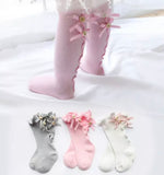 Knee High Socks Ruffle Back~ Ready to Ship