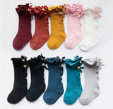 Knee High Socks Ruffle Back~ Ready to Ship