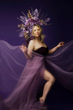 Bee J Stanley LuXee ~ Purple Passion Floral Headdress