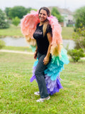 Couture Teen Angel Wings~ Pastel Rainbow