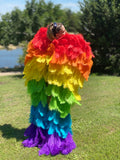 LuXee Couture Angel Wings~ Rainbow Baby