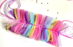 Carnival Couture ~ Rainbow Collar ~ Pre-Order