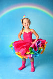 Cupcake Couture~ Rainbow Rio Maize and Cerise Reversible