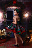 Cupcake Couture ~ Christmas Reindeer Plaid ~ Reversible~ Pre-Order